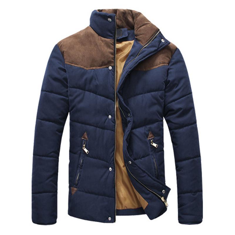 Men's Padded Down Collar Jacket