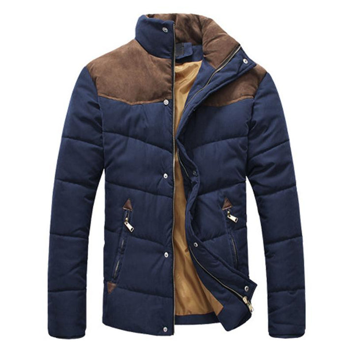 Men's Padded Down Collar Jacket