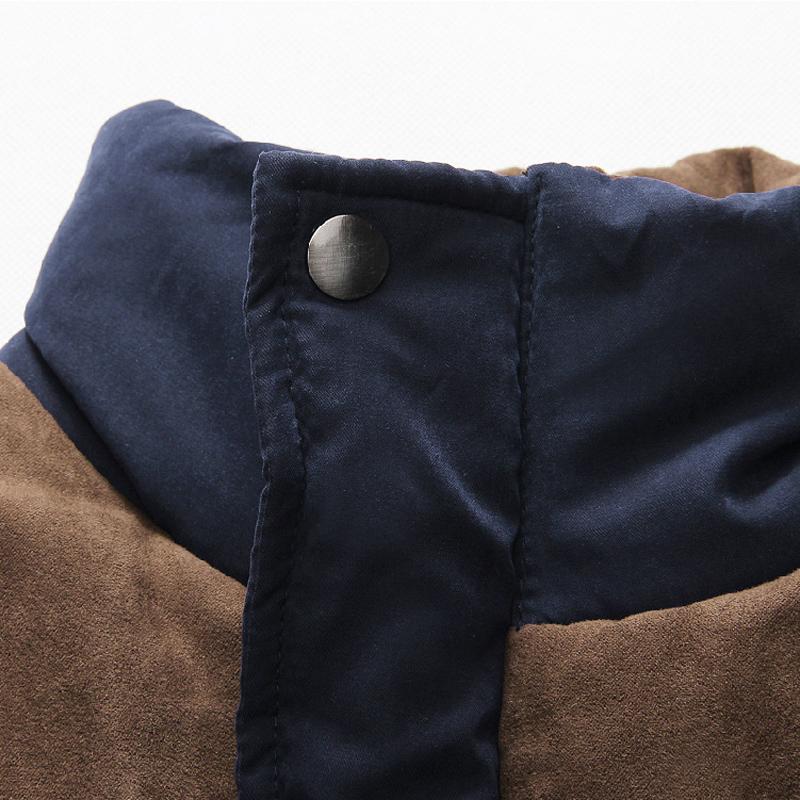 Men's Padded Down Collar Jacket