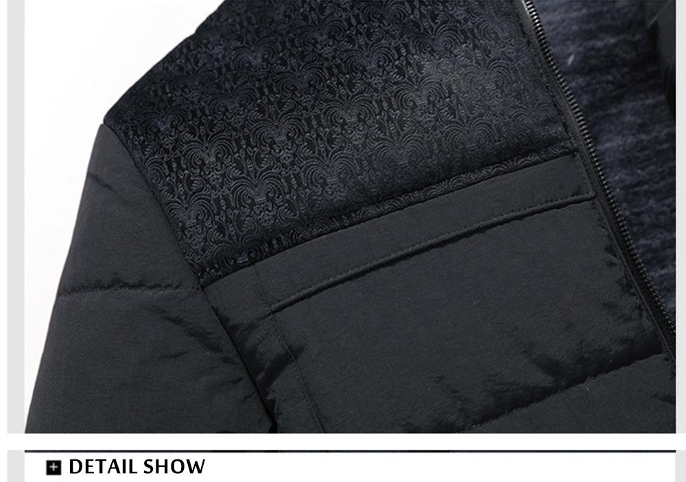 Men's Warm Stand Collar Jacket