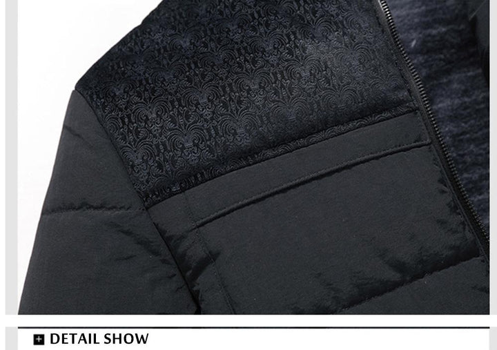 Men's Warm Stand Collar Jacket