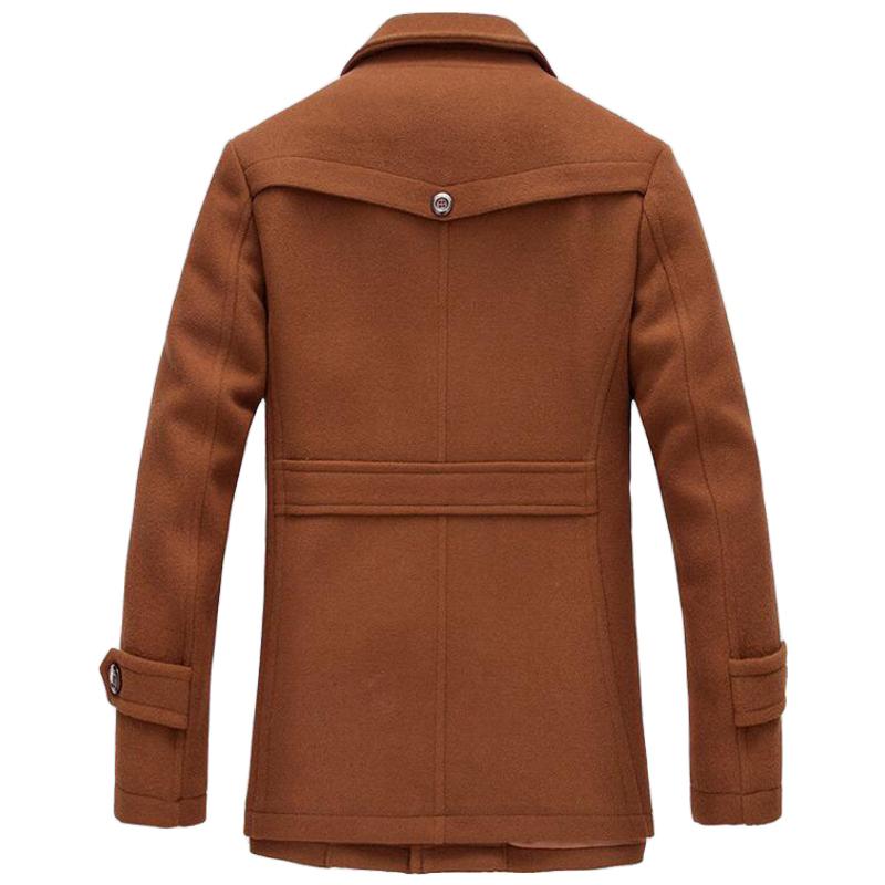 Men's Classic Wool Winter Coat