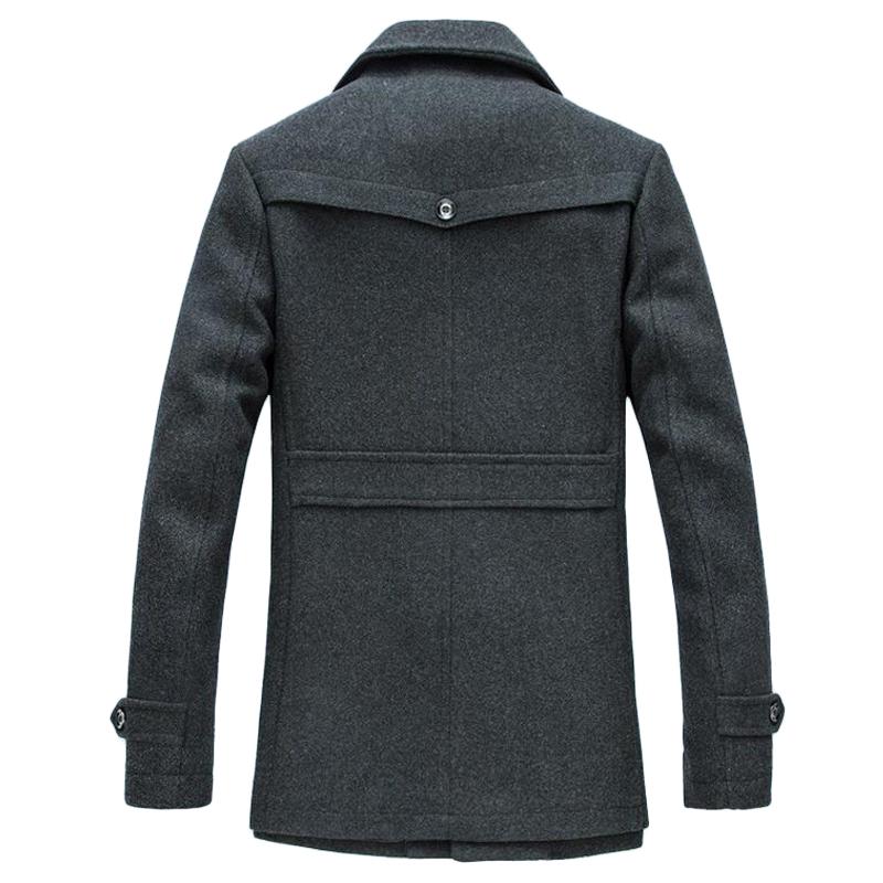 Men's Classic Wool Winter Coat