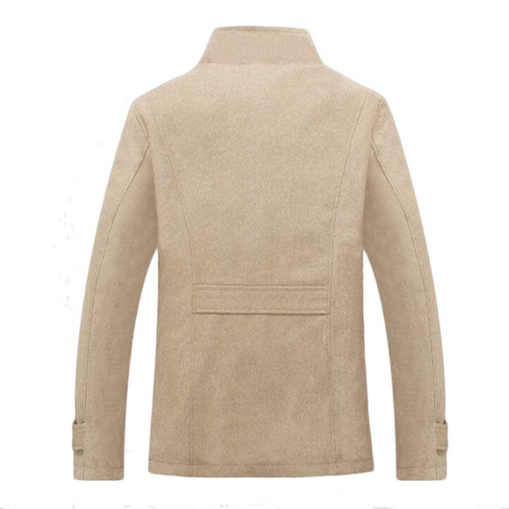 Men's Wool Cotton Blend Coat