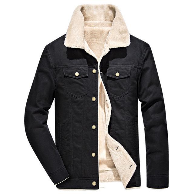 Men's Warm Cotton Bomber Jacket