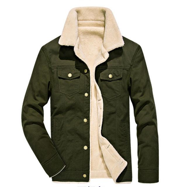 Men's Warm Cotton Bomber Jacket