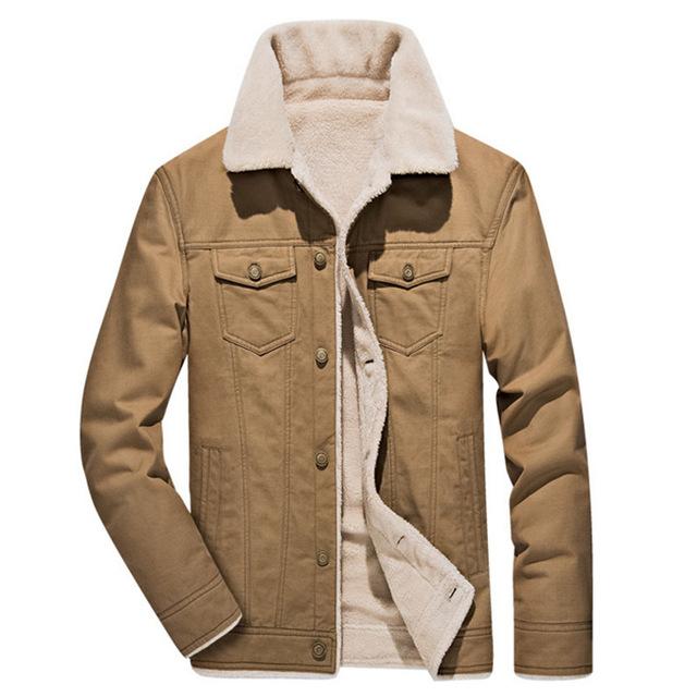 Men's Warm Cotton Bomber Jacket
