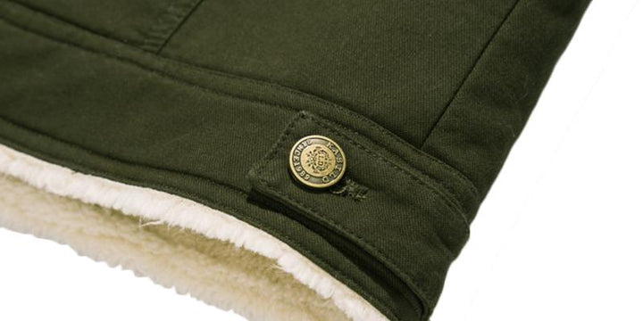 Men's Warm Cotton Bomber Jacket