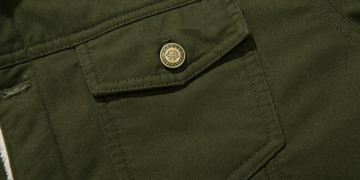 Men's Warm Cotton Bomber Jacket