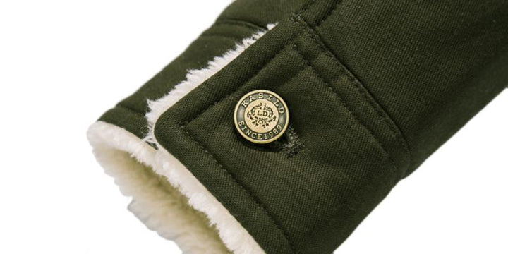 Men's Warm Cotton Bomber Jacket