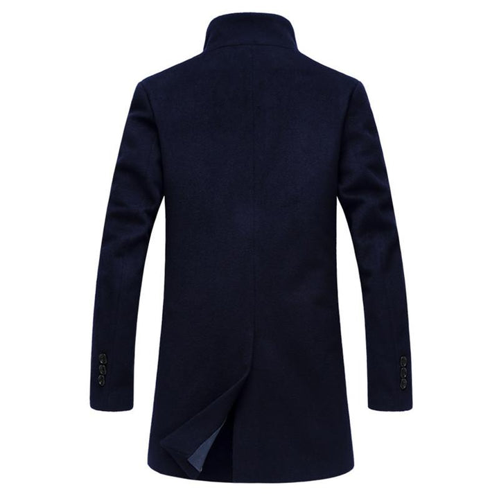 Men's Classic Wool Business Overcoat