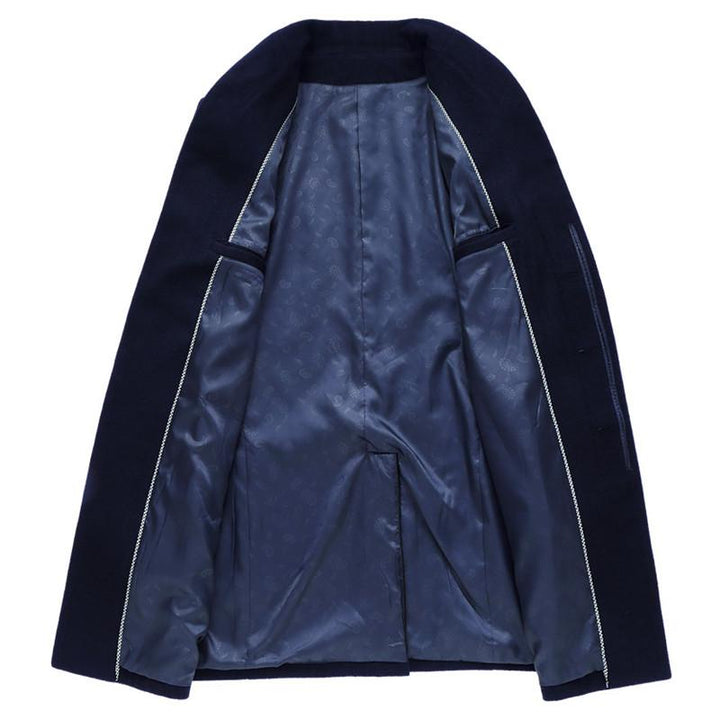 Men's Classic Wool Business Overcoat