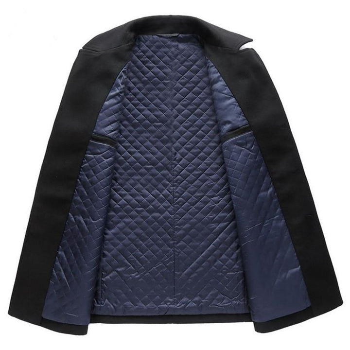 Men's Slim Fit Long Business Overcoat