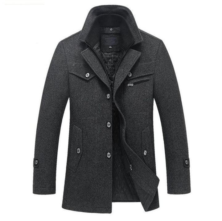 Men's Classic Wool Pea Coat