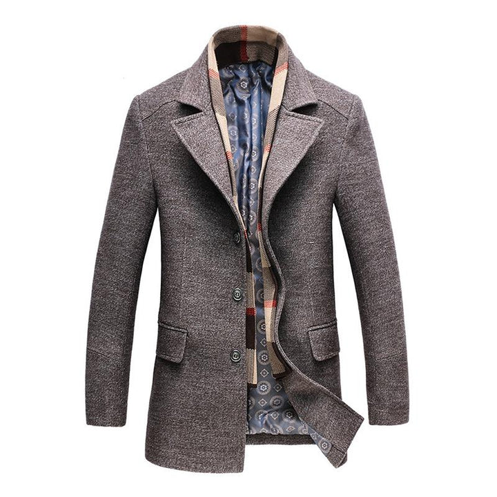Men's Classic Royal Wool Coat