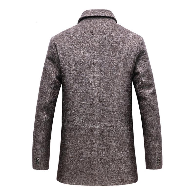 Men's Classic Royal Wool Coat