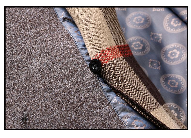 Men's Classic Royal Wool Coat