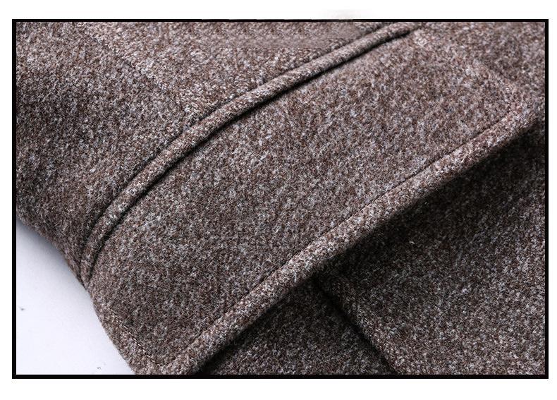 Men's Classic Royal Wool Coat