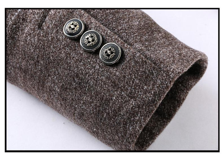Men's Classic Royal Wool Coat