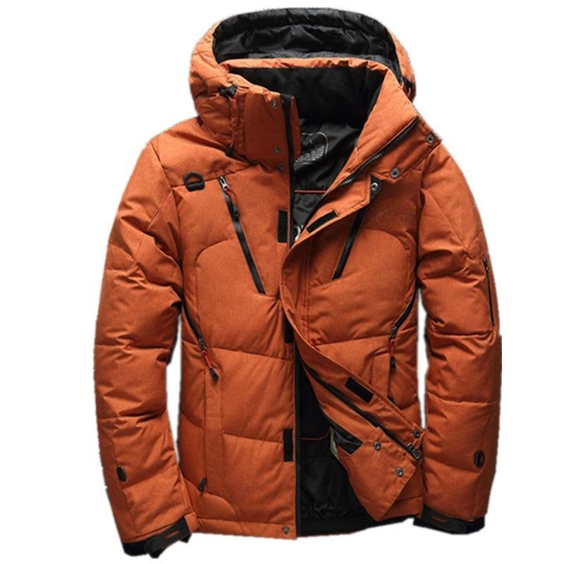 Men's Warm Duck Down Parka Coat