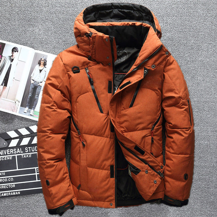 Men's Warm Duck Down Parka Coat