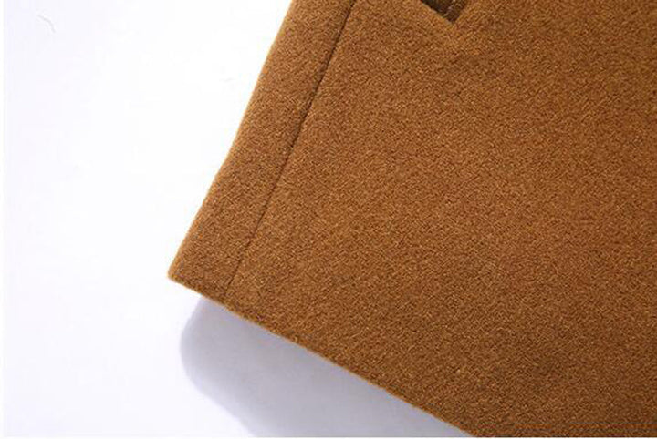 Men's Wool Cashmere Scarf Coat
