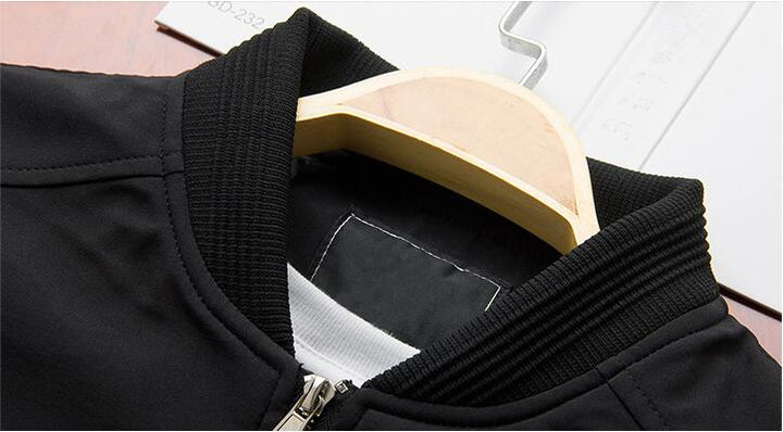 Men's Casual Zipper Pocket Pilot Jacket