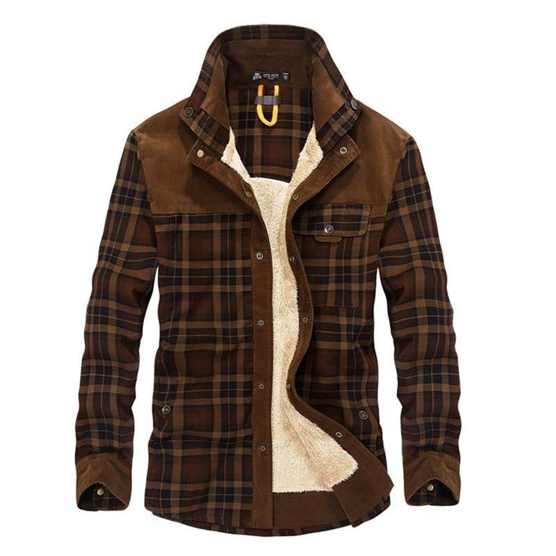 Men's Plaid Cotton Admiral Jacket