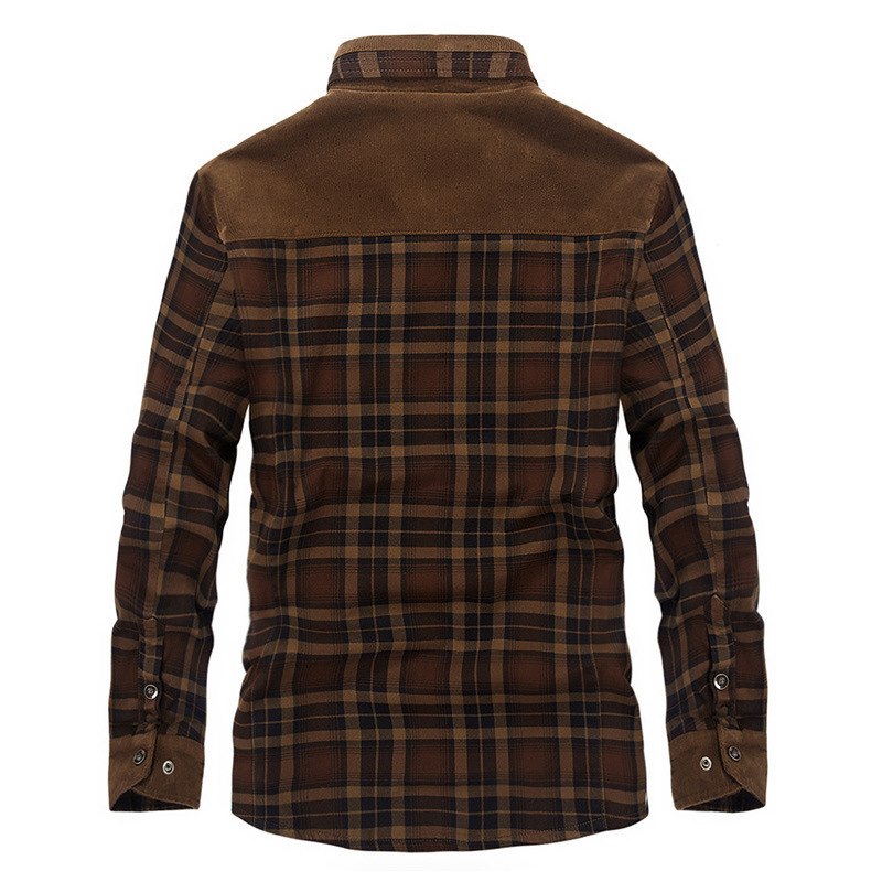 Men's Plaid Cotton Admiral Jacket