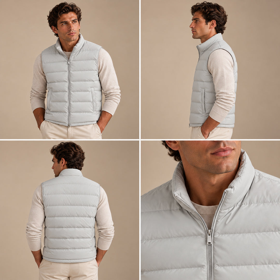 The Caldwell Men’s Lightweight Down Packable Puffer Vest