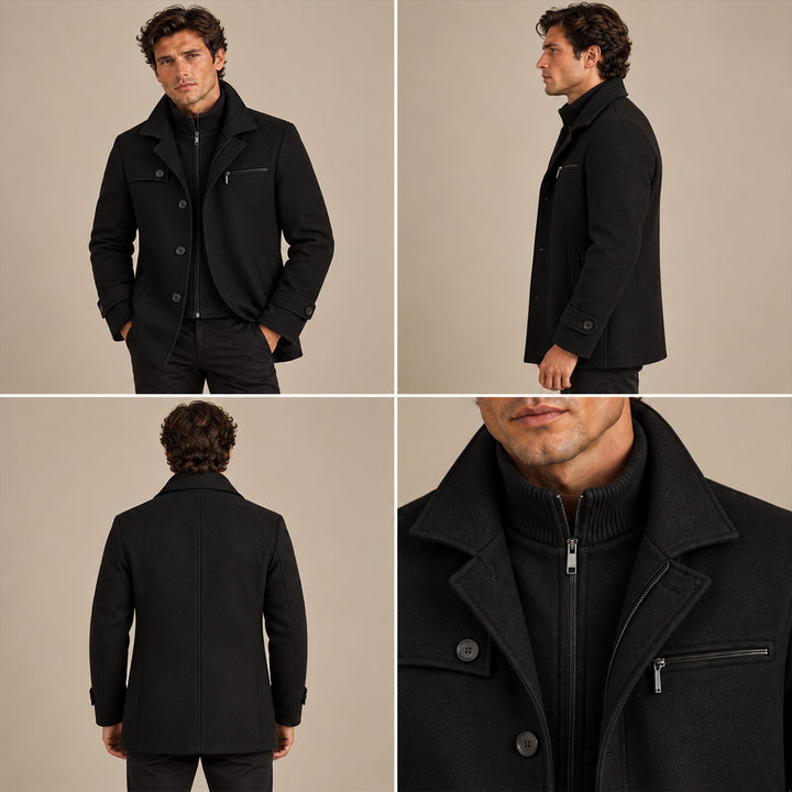 The Warwick Men’s Warm Adjustable Cuff Winter Coat