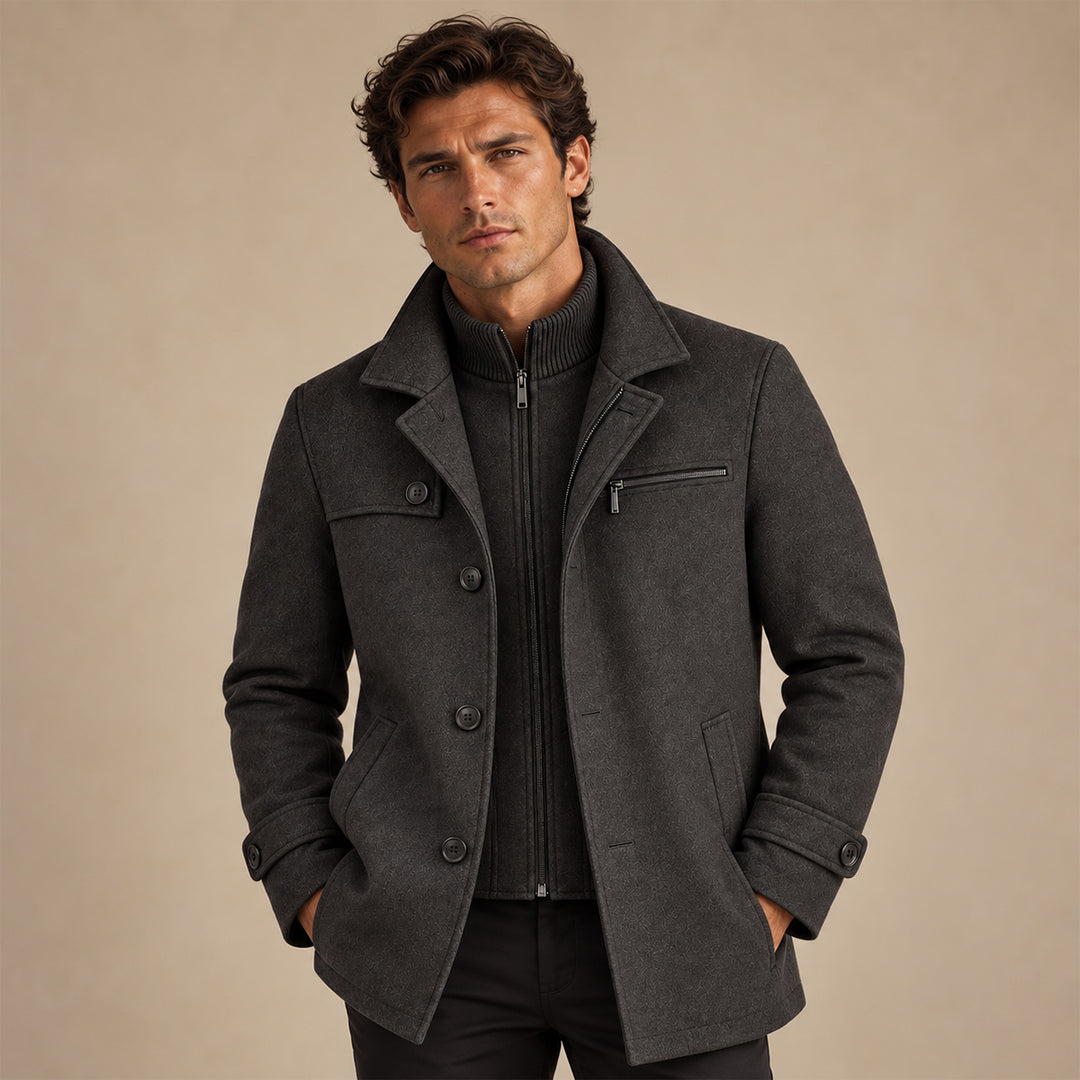 The Warwick Men’s Warm Adjustable Cuff Winter Coat