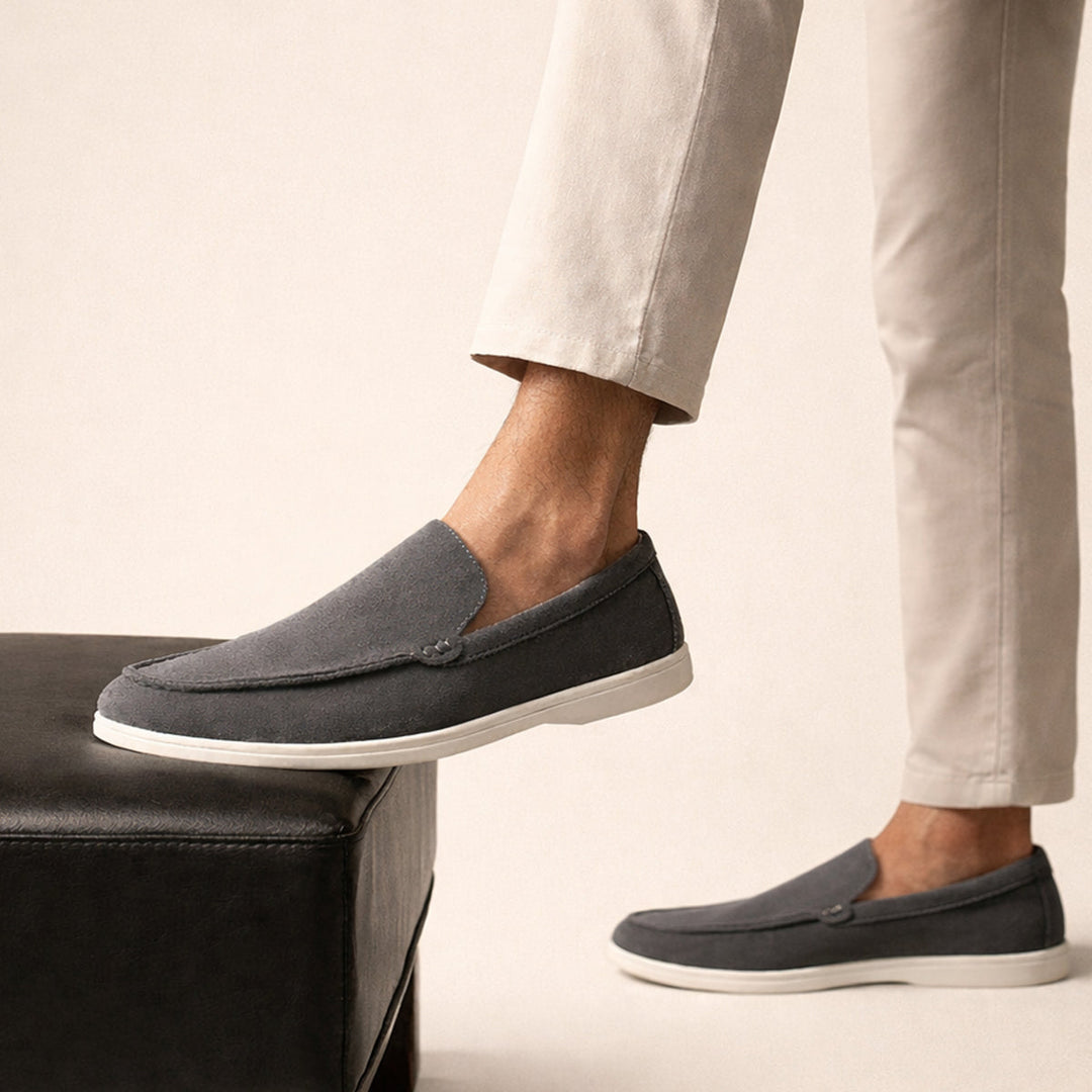 The Pisa Men’s Business Suede Slip On Loafers