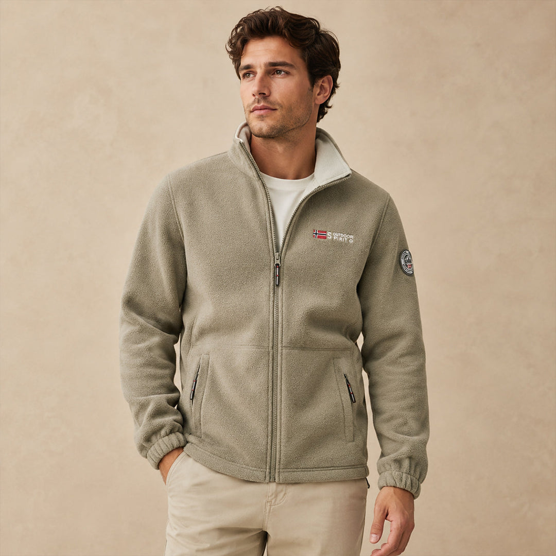 The Oslo Fleece Lined Warm Outdoor Jacket for Men