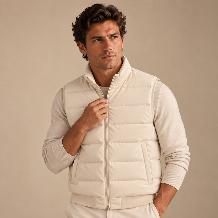 The Caldwell Men’s Lightweight Down Packable Puffer Vest