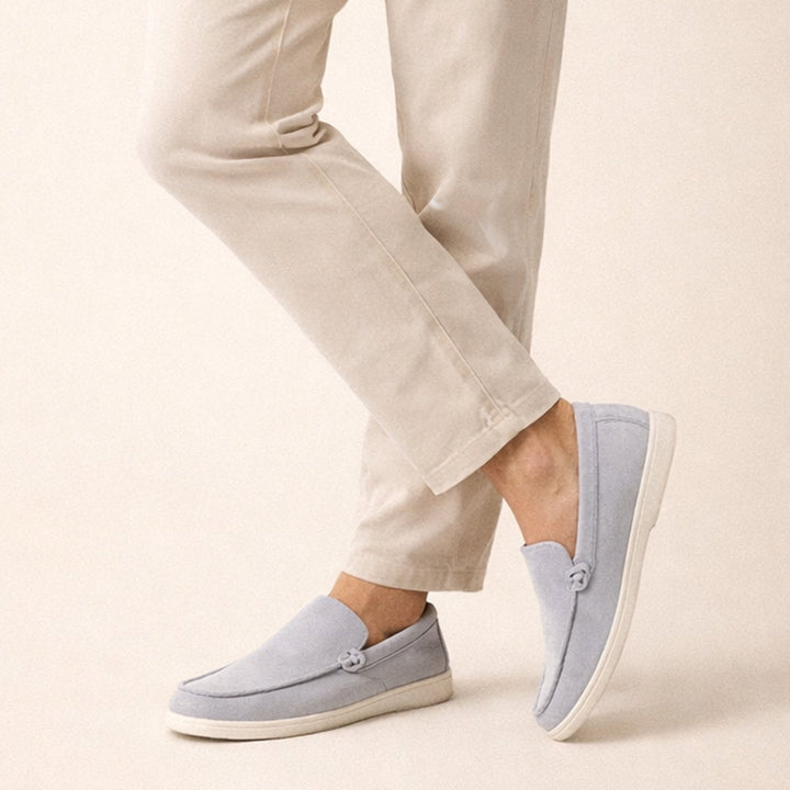 The Pisa Men’s Business Suede Slip On Loafers
