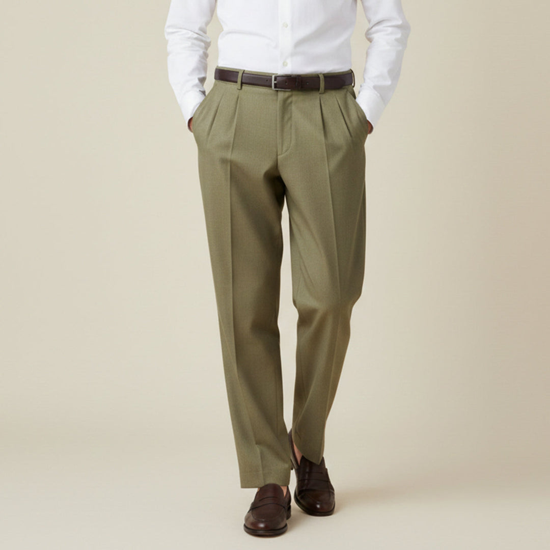 The Naples Men’s Loose Fit Breathable Linen Summer Pants