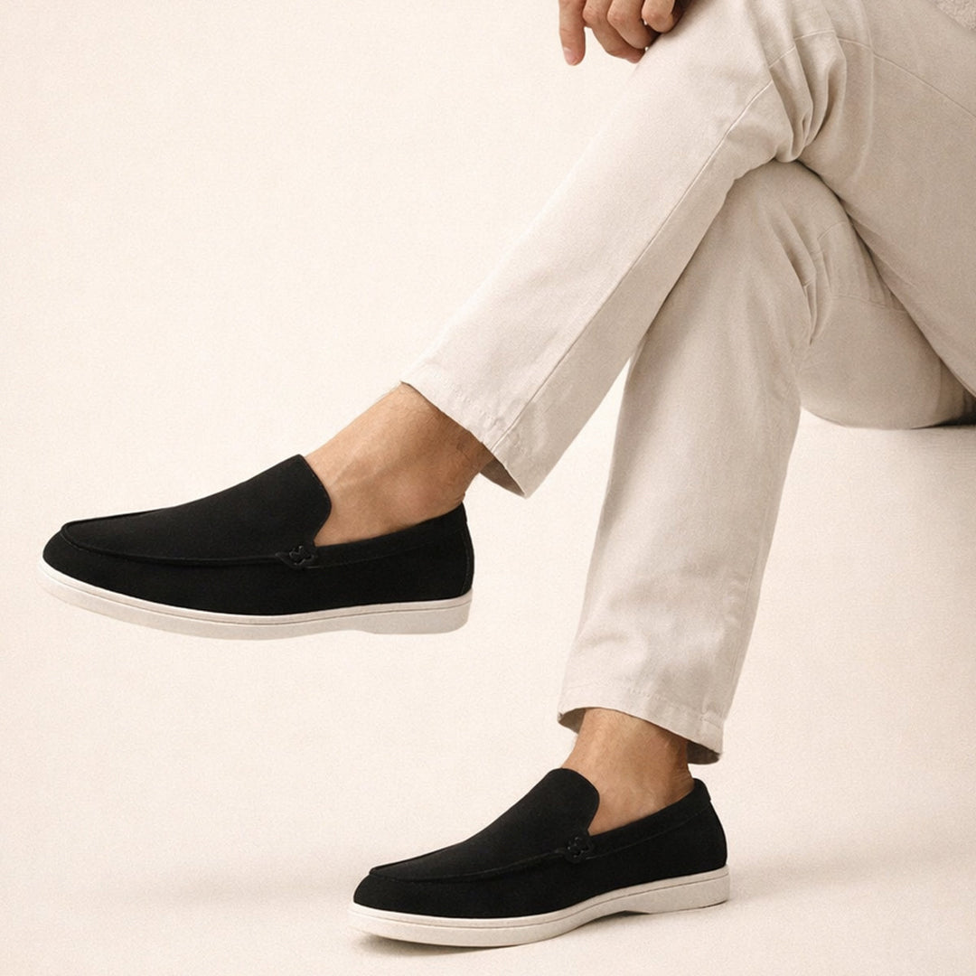 The Pisa Men’s Business Suede Slip On Loafers
