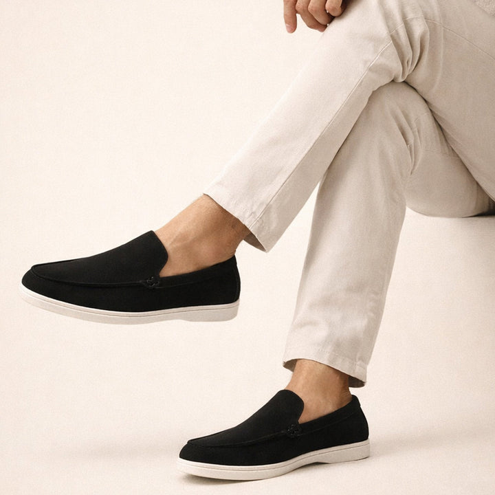 The Pisa Men’s Business Suede Slip On Loafers