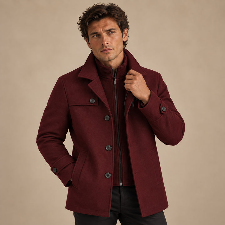 The Warwick Men’s Warm Adjustable Cuff Winter Coat