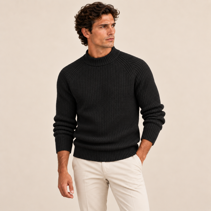 The Ely 100% Cashmere Crewneck for Men
