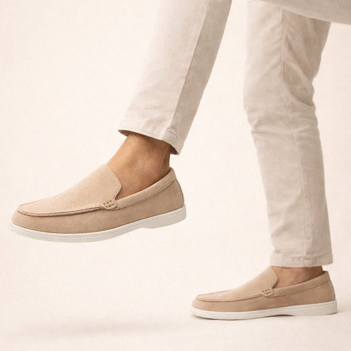 The Pisa Men’s Business Suede Slip On Loafers