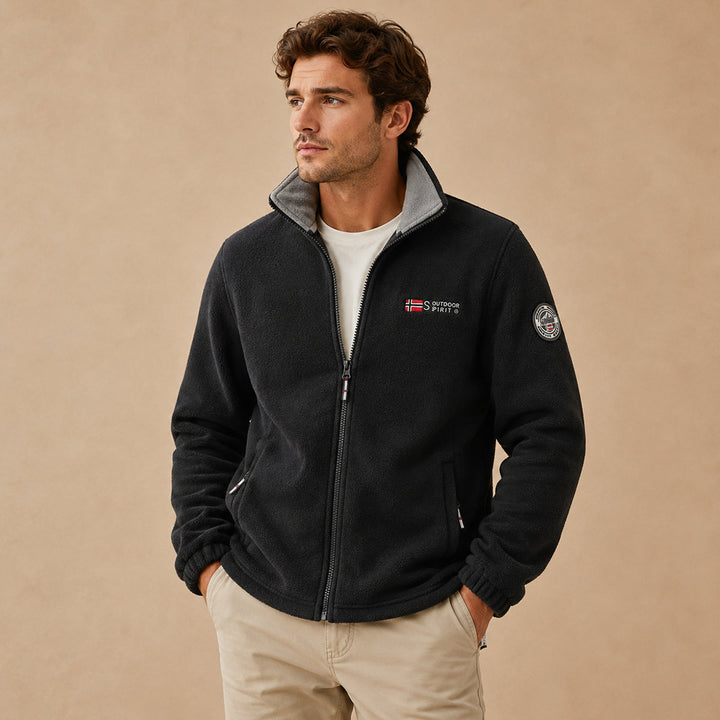 The Oslo Fleece Lined Warm Outdoor Jacket for Men