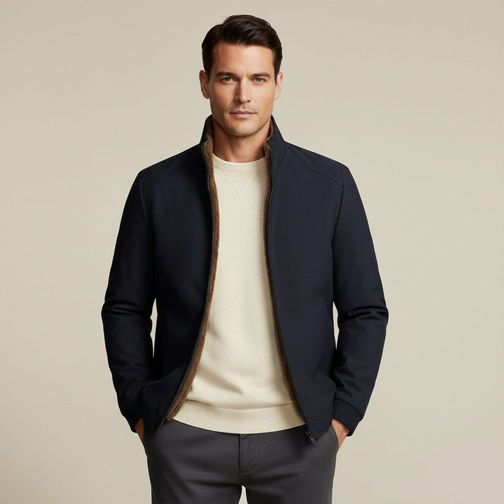 The Glasgow Men's Fleece Lined Winter Jacket - Waterproof Thermal Coat