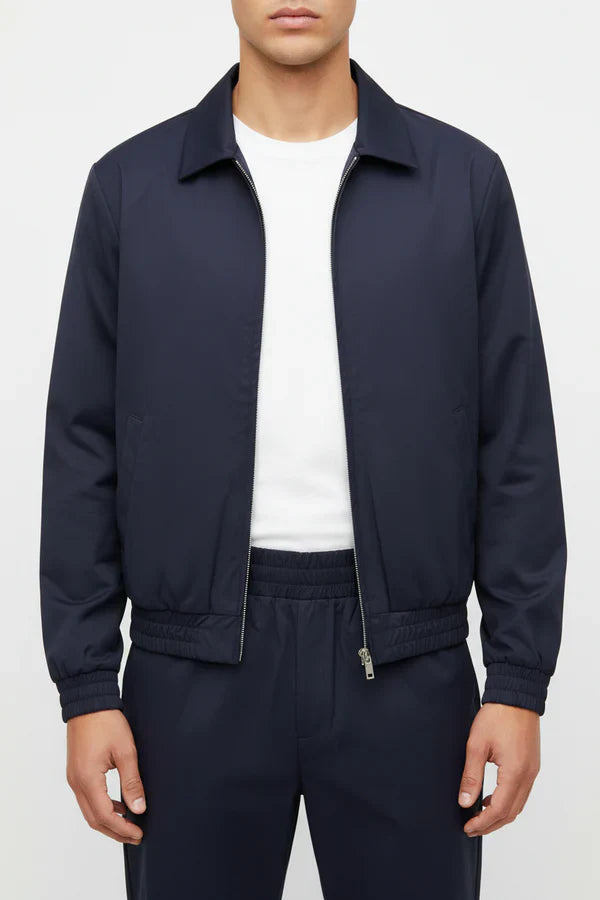 The Reno Men's Premium Tech Tracksuit Set - Navy Blue