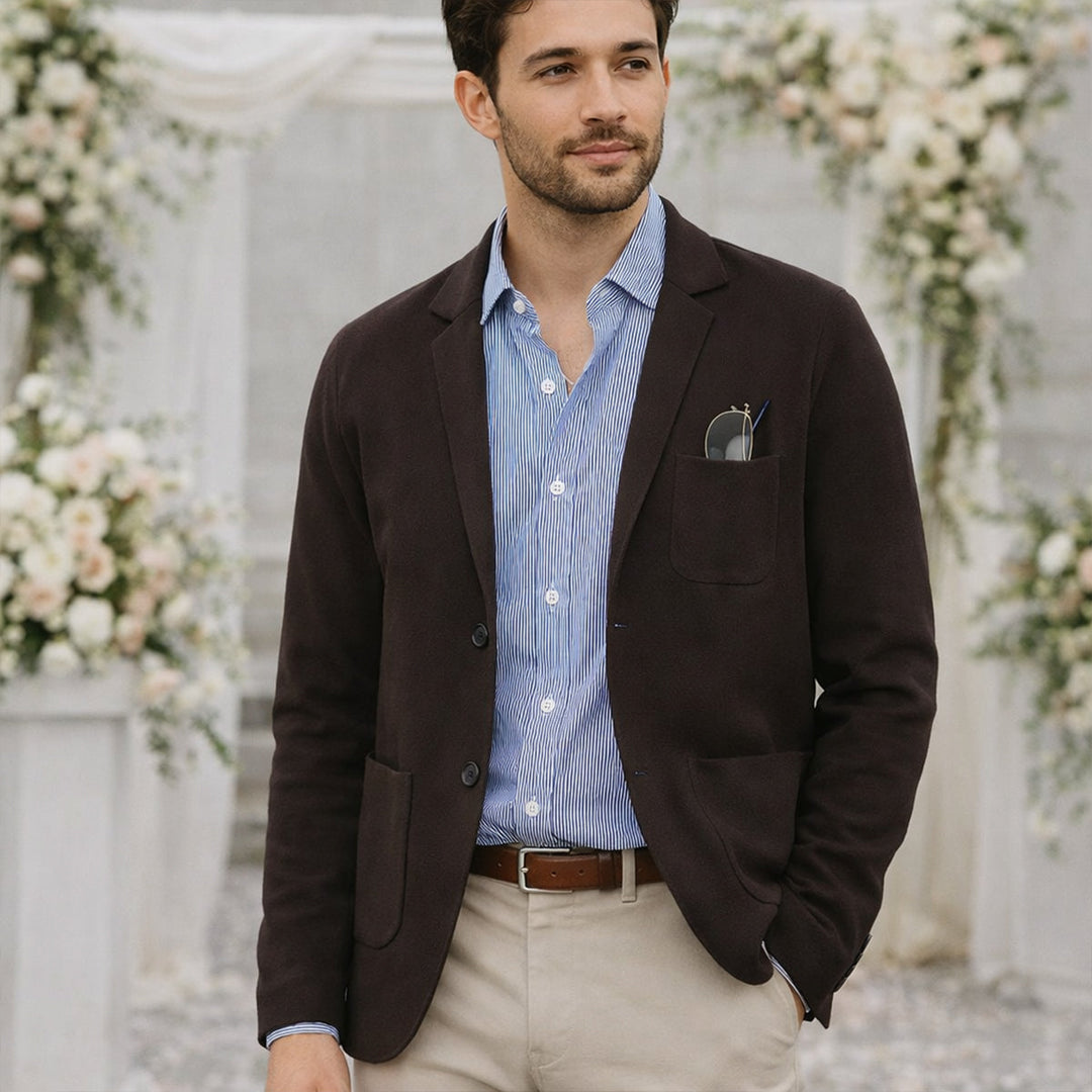 The Corsica Linen Summer Blazer - Wedding Guest Men - Formal Occasions