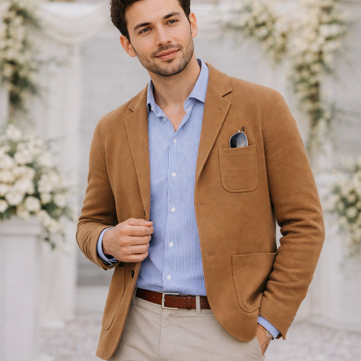 The Corsica Linen Summer Blazer - Wedding Guest Men - Formal Occasions