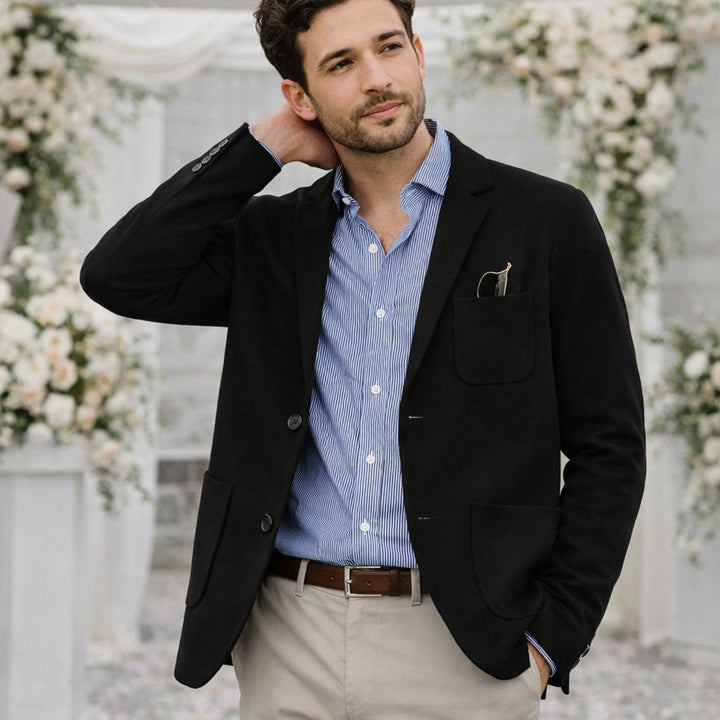 The Corsica Linen Summer Blazer - Wedding Guest Men - Formal Occasions