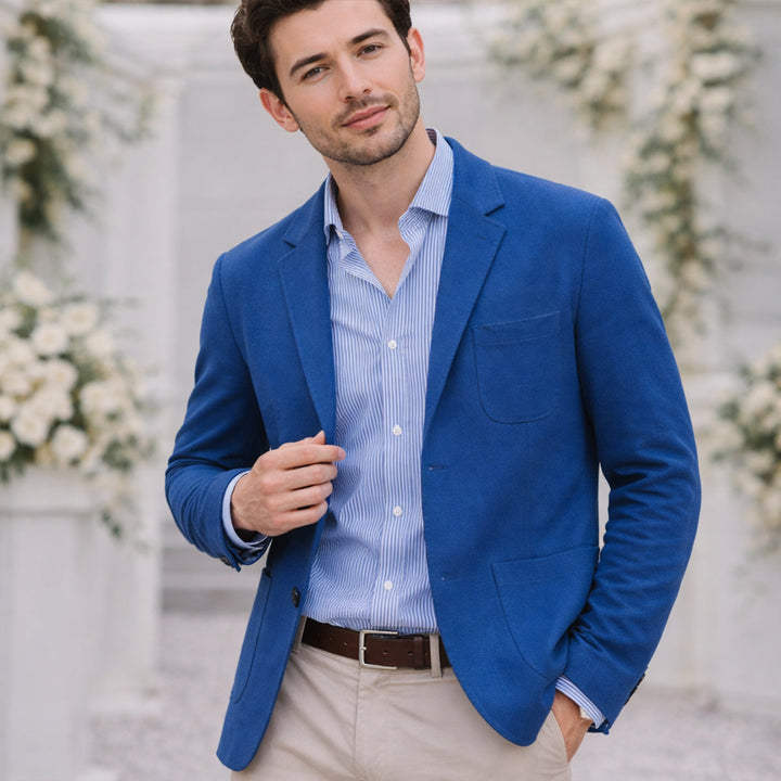 The Corsica Linen Summer Blazer - Wedding Guest Men - Formal Occasions